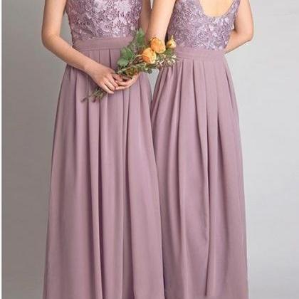 purple vintage lace bridesmaid dresses