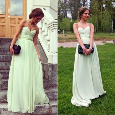 Green Bridesmaid Dresses,Sage Bridesmaid dress, Prom Dresses 2015,Long Prom Dresses,Green Prom Dresses,Women Summer Dresses,Long Evening Dresses,Formal Dresses