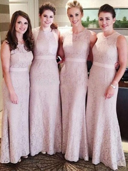 Light Pink Bridesmaid Dresses