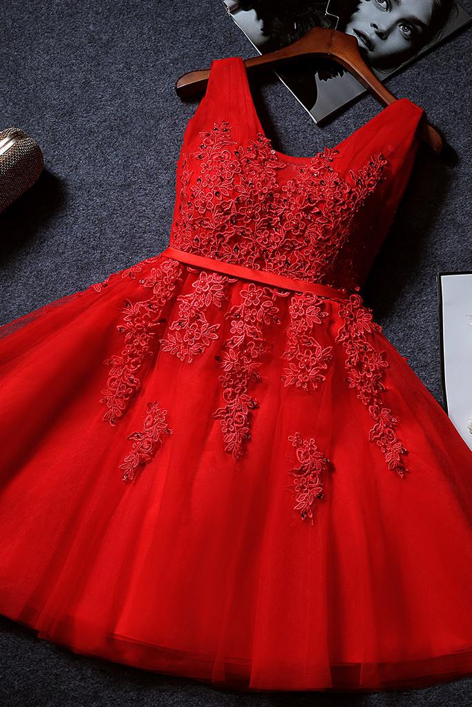 Lace Red Carpet Dresses for Juniors