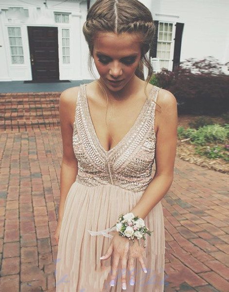 Light Pink Evening Dresses