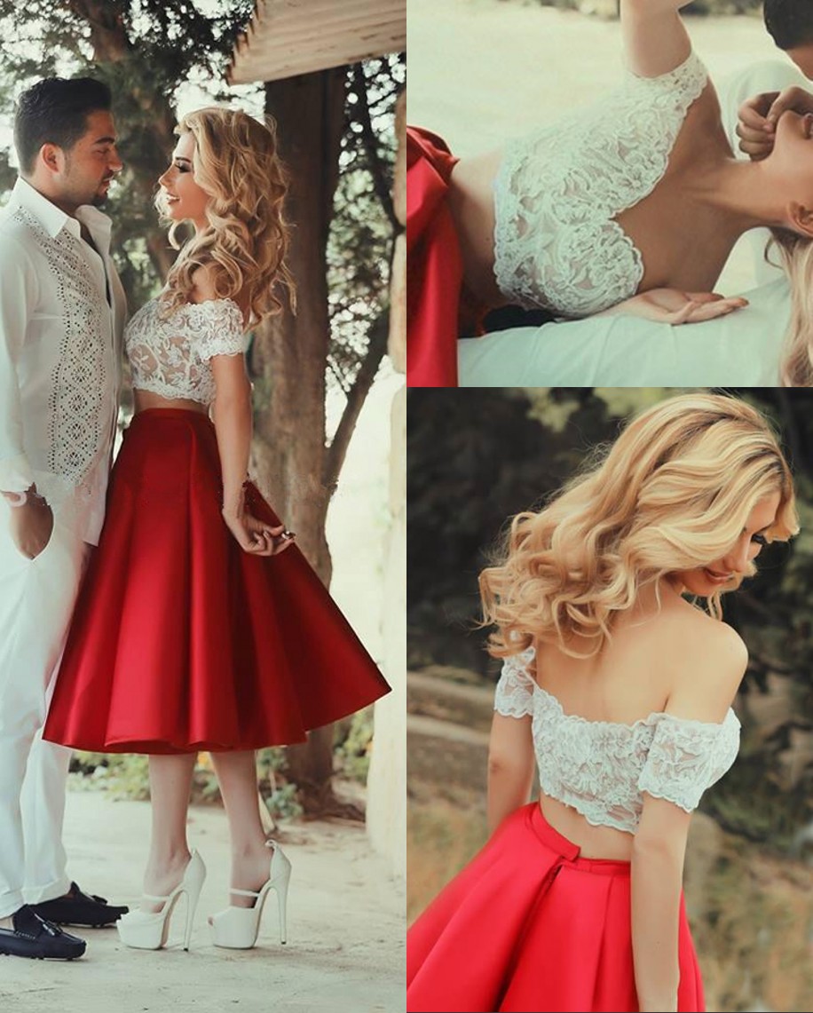 Off the Shoulder Short Dresses