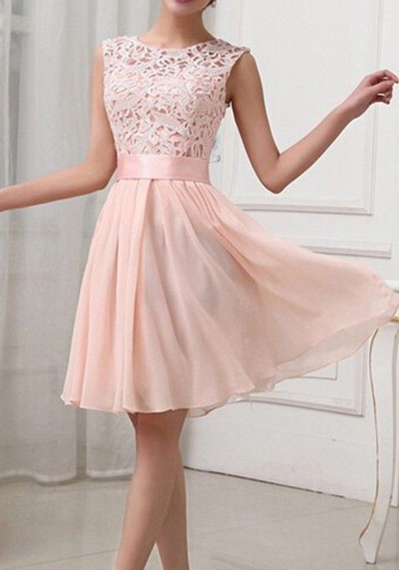 blush pink club dress