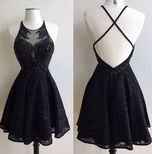 zip nail polish off Short Black Dress, Special Dresses Prom Occasion Lace