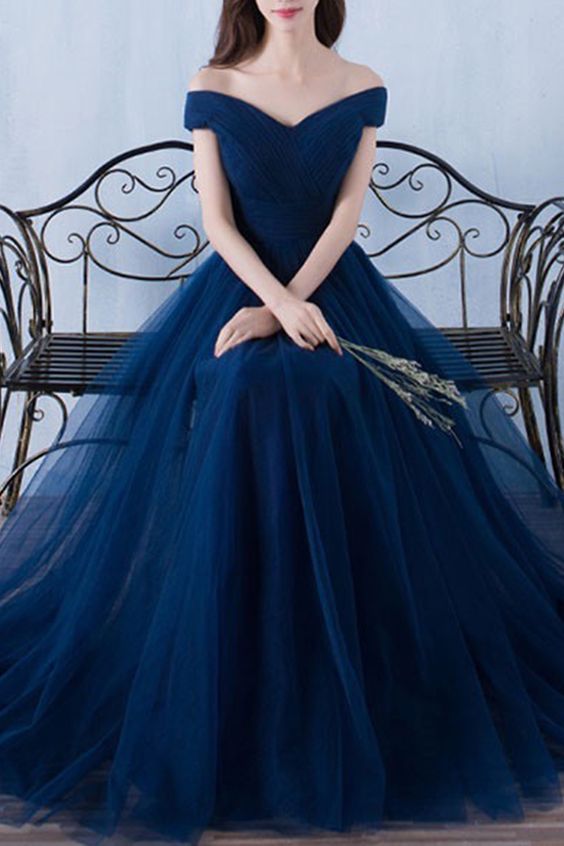 dark aqua blue dress