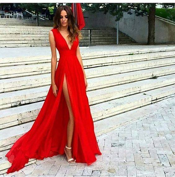 Elegant Dresses with Split