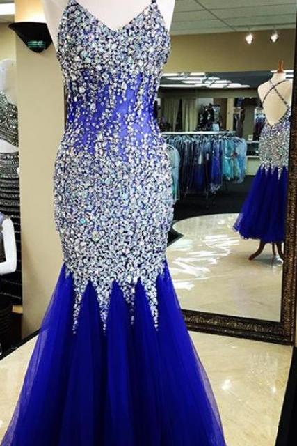 purple glitter gown