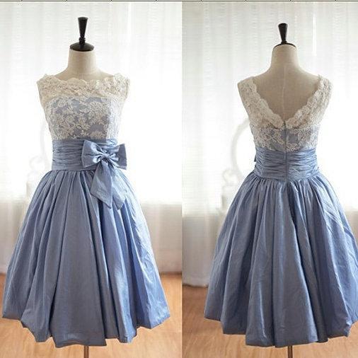 Lace Dresses, Short Prom D..