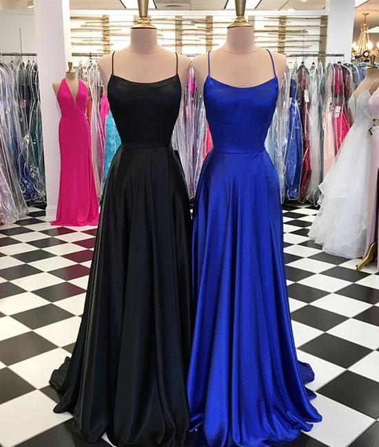 Simple Beautiful Black Formal Dresses